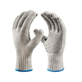 Luva Tricotada Algodão Pigmentada Branca CA 46575 COTTONFLEX DA10300 DANNY