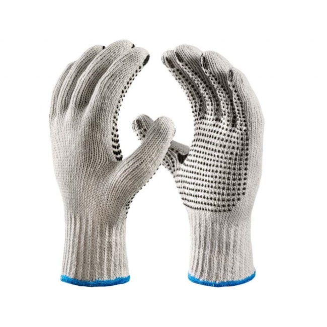 Luva Tricotada Algodão Pigmentada Branca CA 46575 COTTONFLEX DA10300 DANNY-616e2c7d-5e29-4f13-8c4c-555bbb9ffb1b