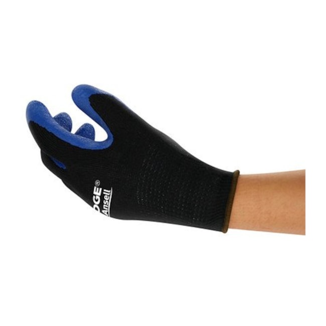 Luva Tricotada Algodão Revestida Latex Natural CA 31924 48-305 EDGE ANSELL-2d7acd42-c2ec-46f8-a6d1-4e35df41272d