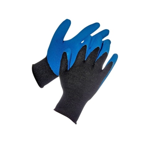 Luva Tricotada Algodão Revestida Latex Natural CA 31924 48-305 EDGE ANSELL-c5ffd357-e969-434d-aff3-cf29840ece77