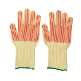 Luva Tricotada Aramida 4 Fios Tamanho 10 (G) LKM403-P10 LUVAMAC