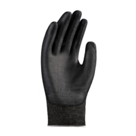 Luva Tricotada de Poliamida Preta 750PT MULTITATO PROMAT