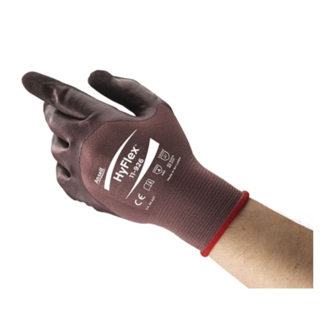 Luva Tricotada em Nylon 3/4 com Revestimento Nitrilo Tamanho 9 CA 36227 11-926 HYFLEX ANSELL-686ce732-fcfb-49d6-b3dc-78e5ee1f5346