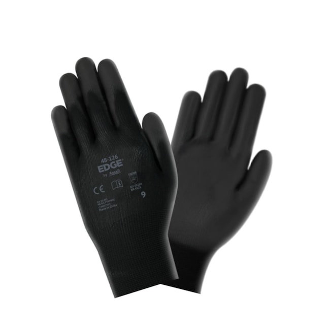 Luva Tricotada em Poliéster Antiderrapante CA 31492 48126 EDGE ANSELL-69f6d11d-8ffb-4b00-b45d-8e8257e360c1