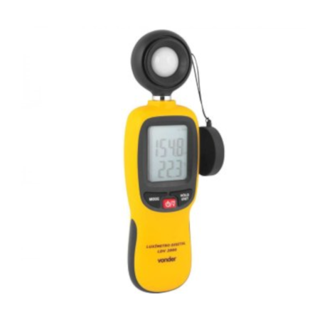 Luxímetro Digital 0 a 200.000 Lux LDV 2000 3870002000 VONDER-78f97115-4b6b-4164-a2c6-39112d72cfc4
