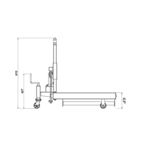 Macaco Hidráulico 600Kg para Retirar Rodas Duplas 4112 MARCON-3292b339-e596-4901-b881-27ef898103e4