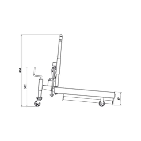 Macaco Hidráulico 600Kg para Retirar Rodas Duplas 4112 MARCON-d479e460-0e16-48aa-81e3-52bad6dce6cd