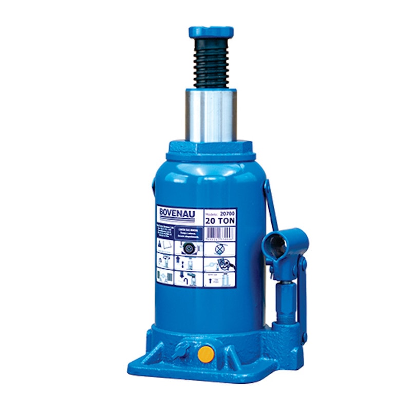 MACACO HIDRÁULICO GARRAFA 20 TONELADAS 20700 CJ20 BOVENAU