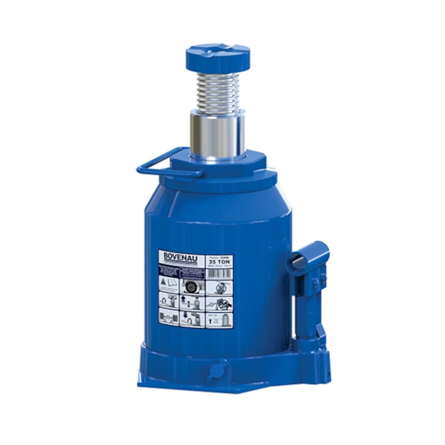 Macaco Hidráulico Garrafa 35 Toneladas 35000 MT 35 BOVENAU-dad822b0-caf7-49ce-8b2e-cd9ad74db9ca