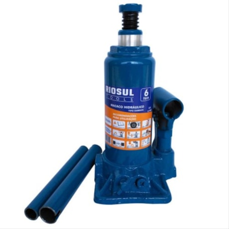 Macaco Hidráulico Garrafa 6 Toneladas 07 0003 RIOSUL-fd1c096c-9c73-4b7a-9d07-7455cc7fa7c4