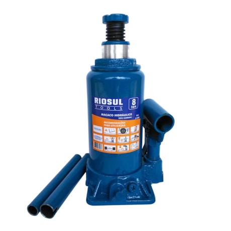 Macaco Hidráulico Garrafa 8 Toneladas 07 0004 RIOSUL-70f6cf6d-87a7-4386-be91-93a8817ca8c0