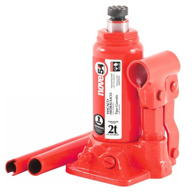 Macaco Hidráulico Garrafa sem Alça 2Ton 6872000020 NOVE54-41bf1d1c-19ae-4a90-96c6-faa4581f7468