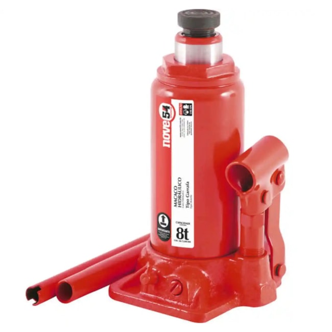 Macaco Hidráulico Garrafa sem Alça 8Ton 6872000080 NOVE54-c526023e-f845-45b3-a218-3fb365e63e6d