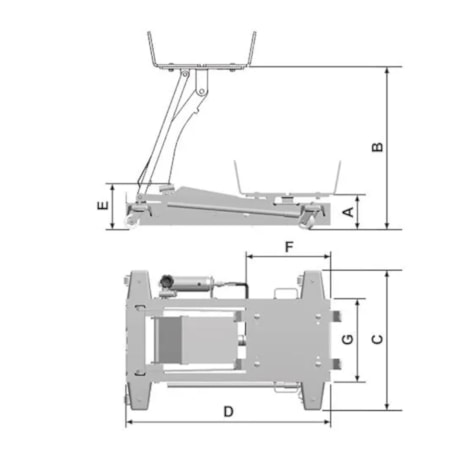 Macaco Hidráulico para Caixa de Transmissão até 1000 Kg MCN BOVENAU-9cfbe0f5-b281-45d3-9030-83b9fbef1579