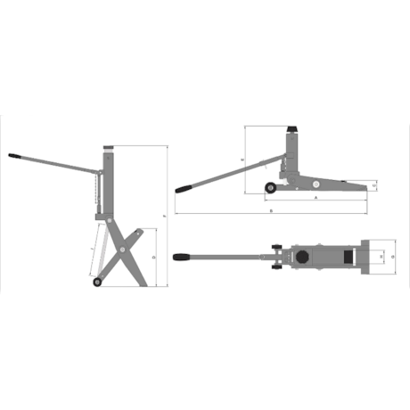 Macaco Hidráulico para Empilhadeiras 4 Toneladas M40000 BOVENAU-516c8a51-1bd8-4c15-b049-222e5178aaa2