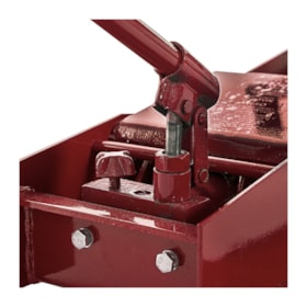 Macaco Hidraúlico para Transmissão Vermelho 0,5 Toneladas MR3052 MÁQUINAS RIBEIRO