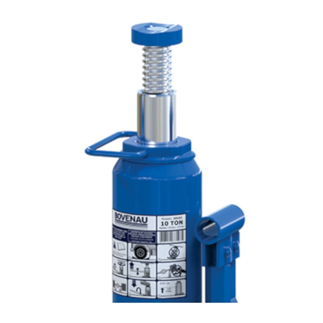 Macaco Hidráulico Tipo Garrafa 10 Toneladas 230x494mm MT10 10102RP BOVENAU-9955bfbf-8bc7-4d0e-b03f-58a6253755d2