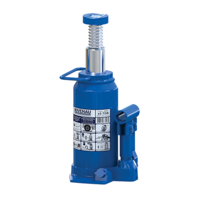 Macaco Hidráulico Tipo Garrafa 10 Toneladas 230x494mm MT10 10102RP BOVENAU-300b6dfd-75e9-4af2-9bfe-3455a36d8a1c