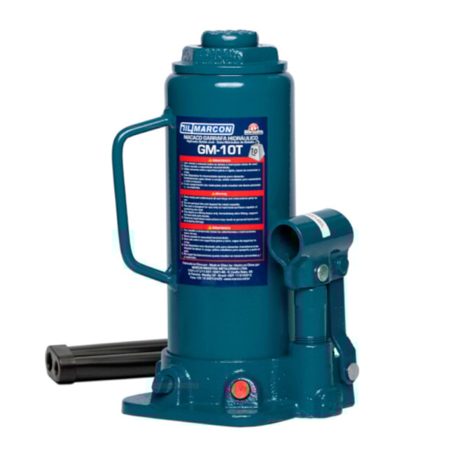 Macaco Hidráulico Tipo Garrafa 10 Toneladas GM-10T MARCON-ac99bc59-ed75-442d-93d8-1d63b9a7b4cf