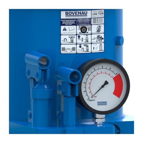 Macaco Hidráulico Tipo Garrafa 100 Toneladas Industrial c/ Manômetro MT100 BOVENAU-a93e7ba1-2e46-4200-8cef-ed008ddda11f