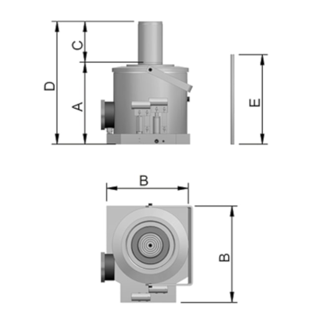 Macaco Hidráulico Tipo Garrafa 100 Toneladas Industrial c/ Manômetro MT100 BOVENAU-b168a49d-112f-4411-9305-3a87fb9ea8a1