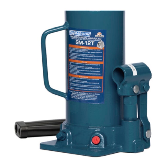 Macaco Hidráulico Tipo Garrafa 12 Toneladas GM-12T MARCON-2bae2fc2-1b8c-4778-921b-ef7b02d9320f
