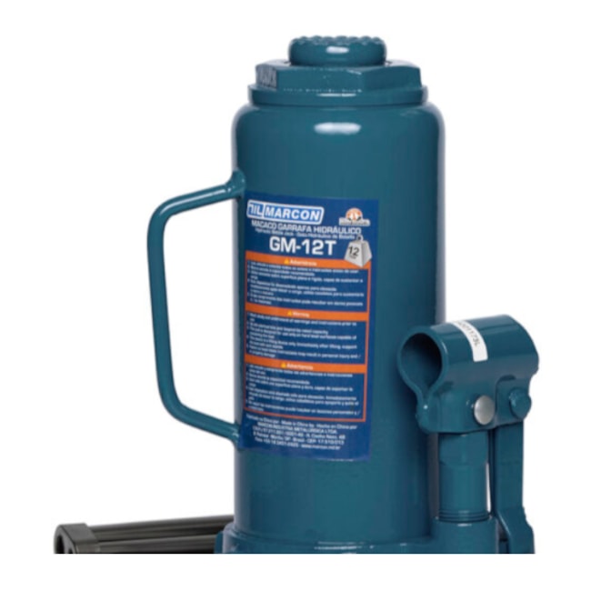 Macaco Hidráulico Tipo Garrafa 12 Toneladas GM-12T MARCON-9381231d-4591-4cf9-a50b-cb5c94208483