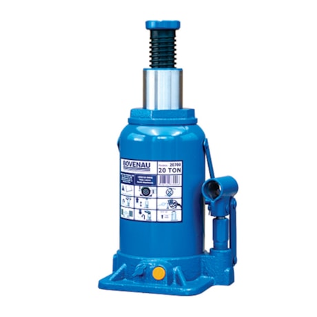 Macaco Hidráulico Tipo Garrafa 20 Toneladas 20700 CJ20 BOVENAU-34203810-483b-40fb-bbd7-dad51cd7e748