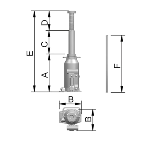Macaco Hidráulico Tipo Garrafa 30 Toneladas MT30403RP BOVENAU-31bfad79-e338-4bff-b712-d2806c01fed7