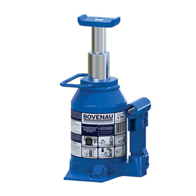 MACACO HIDRÁULICO TIPO GARRAFA 4 TONELADAS 2 ESTÁGIOS 4001 EF 4F BOVENAU