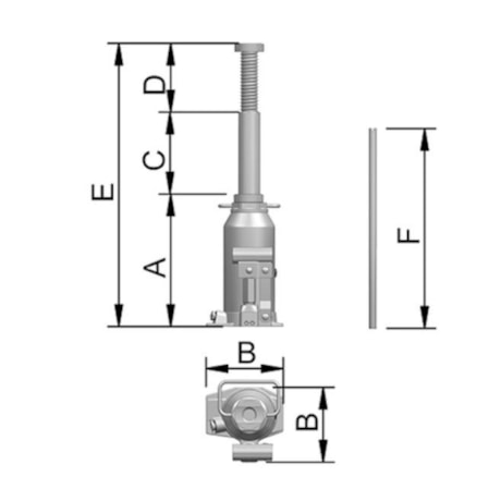 Macaco Hidráulico Tipo Garrafa 50 Toneladas MT50 BOVENAU-c6b4ab88-aff3-495d-a109-0b6487b8c220