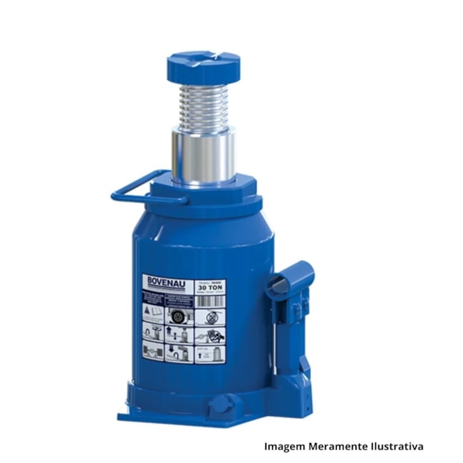Macaco Hidráulico Tipo Garrafa Baixo 30 Toneladas MT30403BRP BOVENAU-6ce1bb4f-bb73-4ea4-87e4-b568cf8ea67b