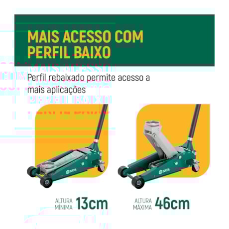 Macaco Hidráulico Tipo Jacaré 2.500 Kg ST97813SC SATA-bb1fac0b-d26d-436f-a168-2b7670a50477