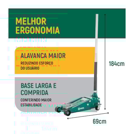 Macaco Hidráulico Tipo Jacaré 2.500 Kg ST97813SC SATA-8eb5c066-dc87-490f-a880-c1e50613168c