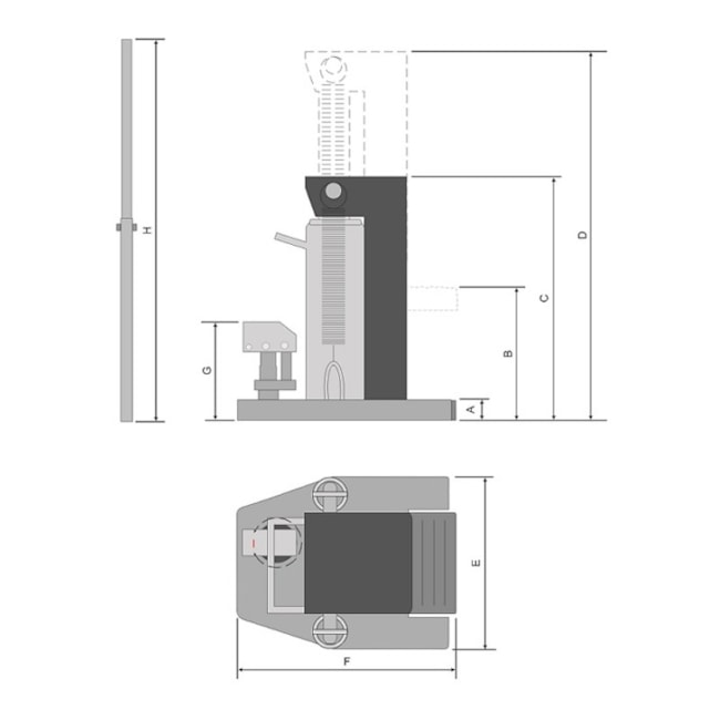 Macaco Hidráulico Unha 5 Toneladas MU5000 BOVENAU-0bb01002-f4f8-4560-a58e-0af0f89eddd8