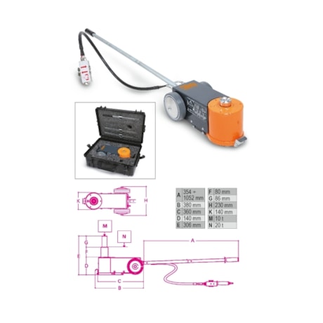 Macaco Hidropneumático 10/20 Toneladas 2 Estágios 3065/20-10T BETA-86c836f7-9f9b-4f52-9d22-c356ab300c59