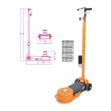 Macaco Hidropneumático 15-30-60 Toneladas 3 Estágios 3067/60-15T BETA-c8ee48a7-b5a5-4eb0-bf3b-248c80c3f4b4