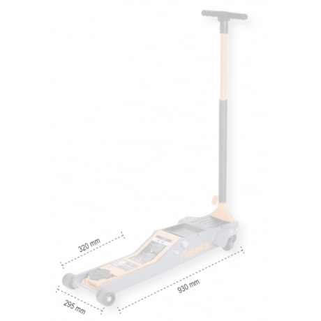 Macaco Jacaré 2 Toneladas Longo Rebaixado Roda em Nylon 3029L/2T BETA-2c61aadf-d9ff-4ad5-8826-384a81f2de28