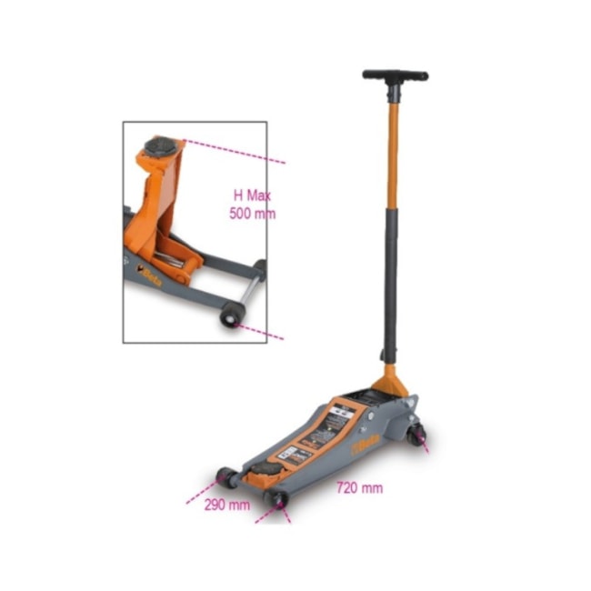 Macaco Jacaré 2 Toneladas Rebaixado com Roda em Nylon 3029/2T BETA-983aadbb-d0b8-4a8b-ad8e-671e0bc2b750