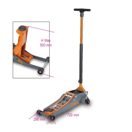 Macaco Jacaré 2 Toneladas Rebaixado com Roda em Nylon 3029/2T BETA-e94fa876-59c7-462e-b45e-362dadc99ac4