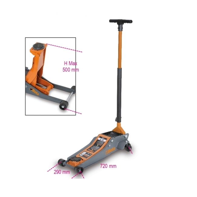 Macaco Jacaré 2 Toneladas Rebaixado com Roda em Nylon 3029/2T BETA-4f4e195c-2a21-4b10-aed8-9a612076626f