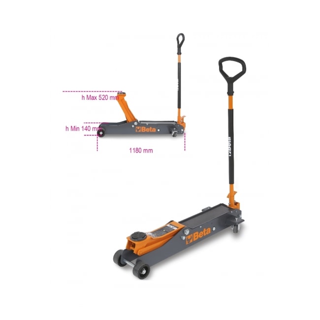 Macaco Jacaré 3 Toneladas Longo com 6 Rodas em Nylon 3033/3T BETA-082644b6-523f-4303-b87c-b4e52622fb4b