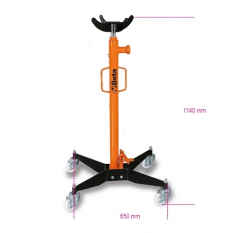 Macaco para Câmbio Hidráulico 500kg com Roda em Nylon 3026 0,5 BETA-6f0ce2fb-6e60-4dbc-ace3-ad5deace6754