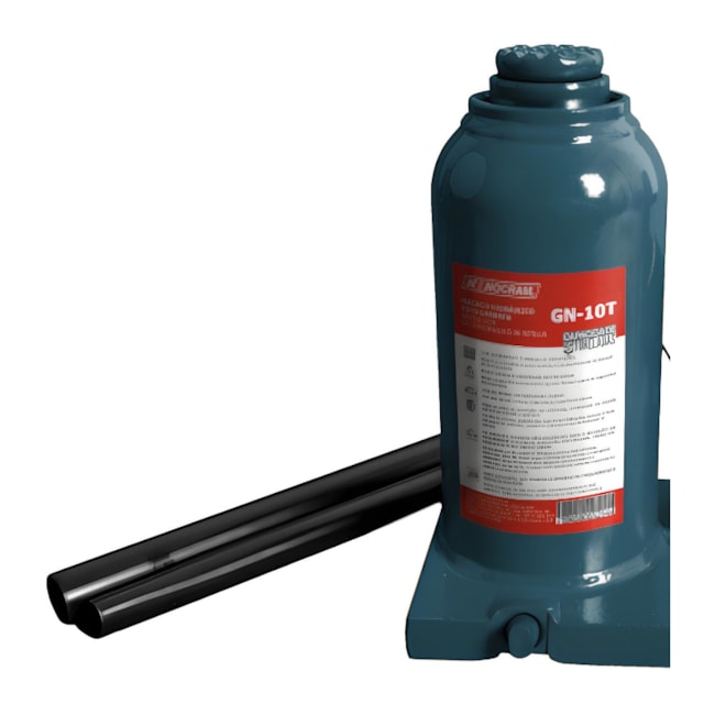 Macaco Tipo Garrafa 10 Toneladas GN-10T NOCRAM-ae4891b5-a134-4e84-8cf3-7c04070f0368