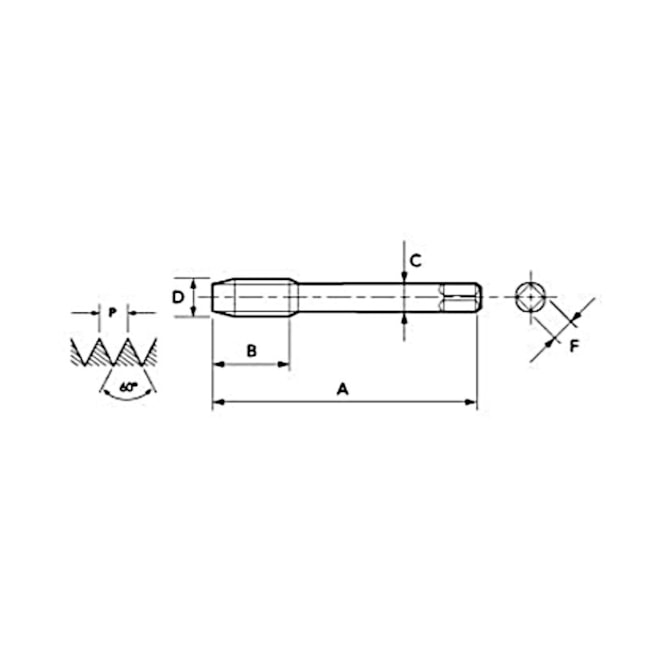 Macho Laminador HSS-CO M12x1,75mm 6HX Din 376 TICN S-XPF OSG-105be9a4-5219-4f25-a220-a72157539550