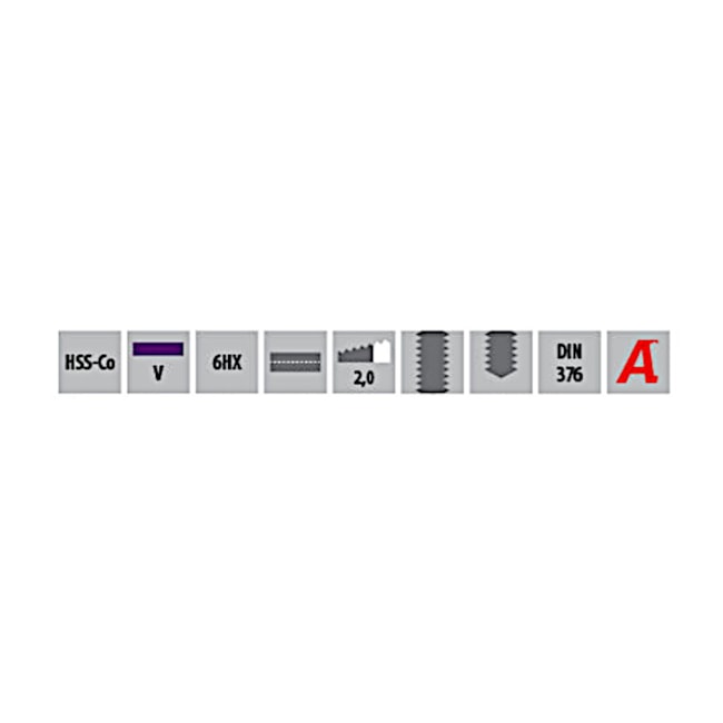 Macho Laminador HSS-CO M12x1,75mm 6HX Din 376 TICN S-XPF OSG-3b798dd2-7b2a-44e2-ad36-877eaa748da0