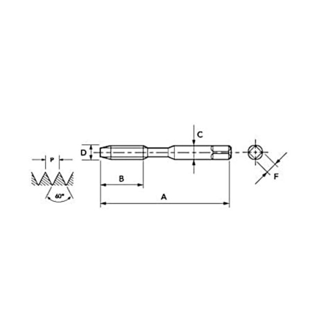 Macho Manual HSS M12x1,75FFP ISO 529 010A OSG-2c78a190-9537-47f1-8ec2-c36318c87994