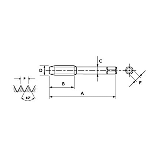 Macho Manual HSS M16 x 2,00mm Din 352 101 OSG-02bd7b56-4fc1-474a-b59a-8223802d3e61