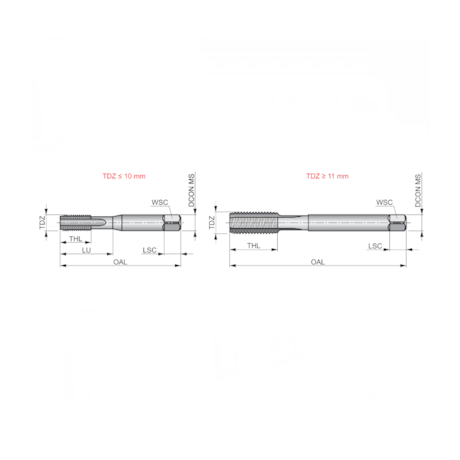 Macho Manual HSS M24X3 ISO 529 E500M24NO3 DORMER-d03869a3-3f1a-4b35-942c-ed4ebe4bf419