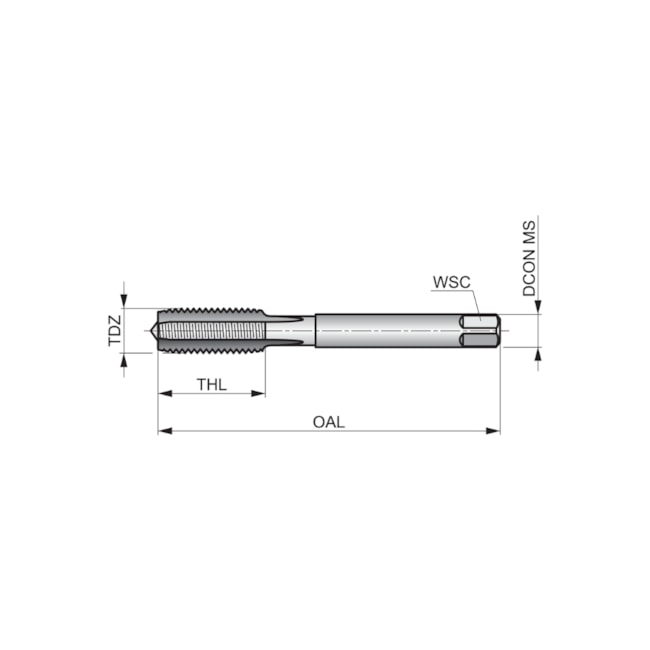 Macho Manual HSS MF 4mm X 0,5mm DIN 2181 E105M4X.5NO3 DORMER-b8100faf-6971-4f51-b633-0d90ff883f56